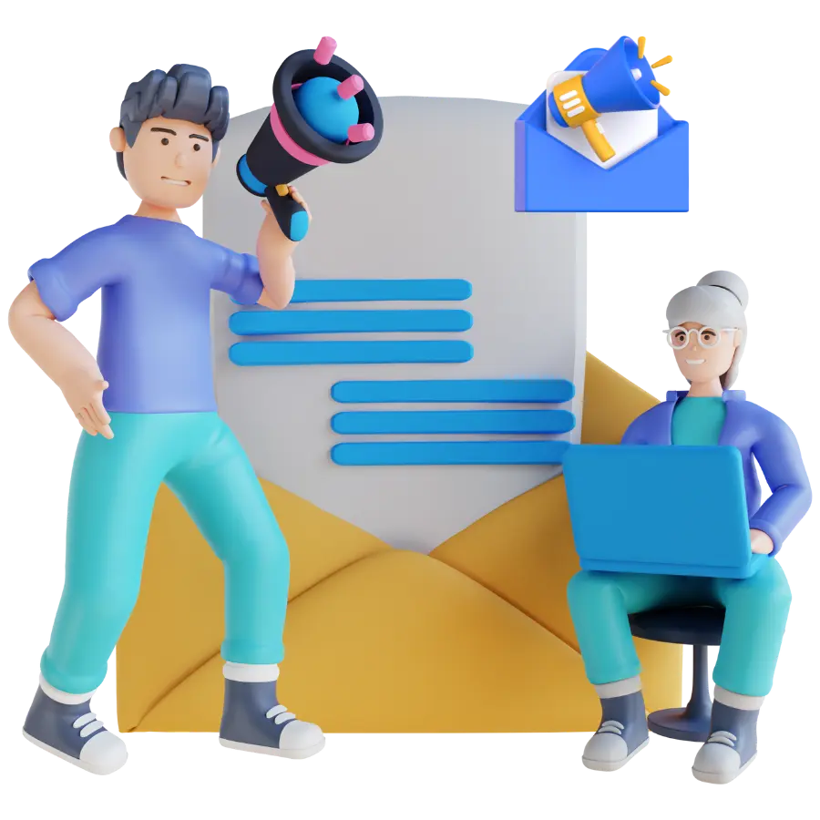 Email Marketing Illustration